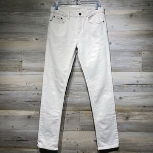 Banana Republic Traveler Pants Mens 30x32 Slim Fit Light Beige Stretch Preppy